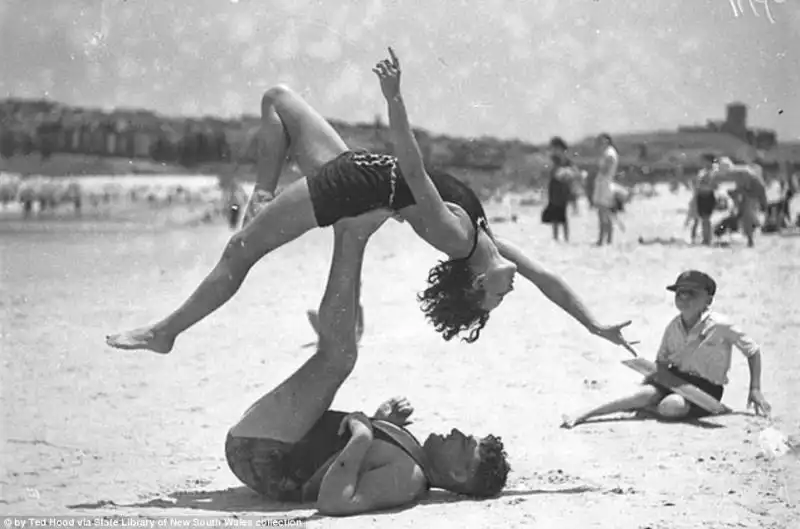 Incantevoli coreografie a Bondi Beach 