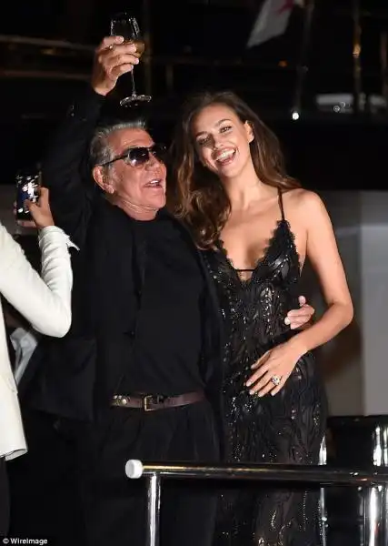 IRINA SHAYK ROBERTO CAVALLI 