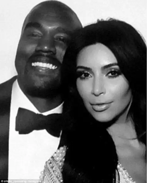 Kanye West e Kim Kardashian sposi 