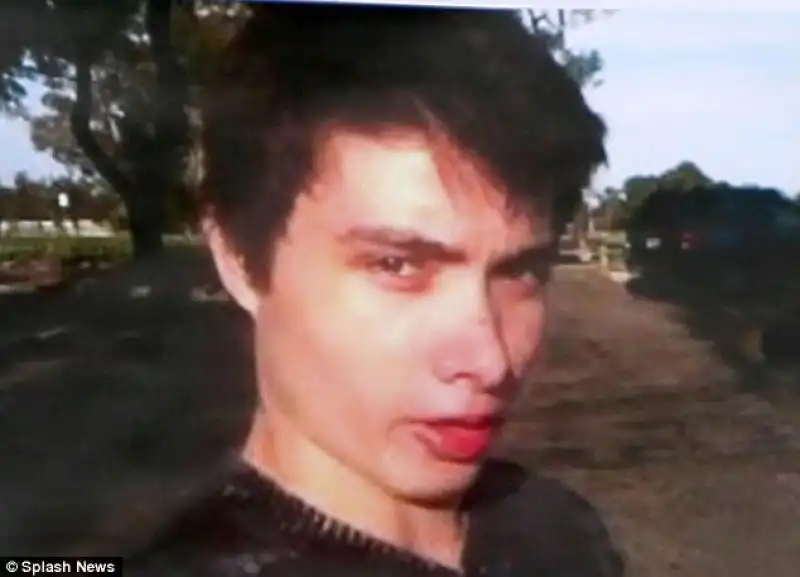 Il killer ventiduenne Elliot Rodger 