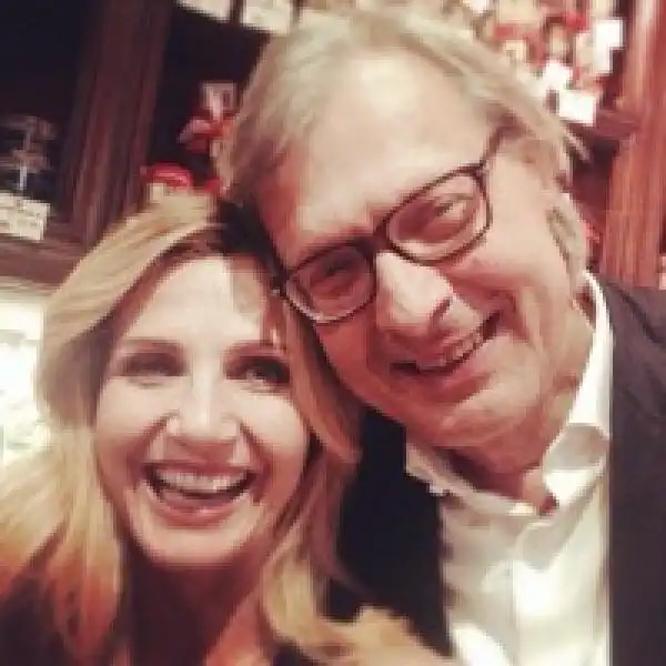 LORELLA CUCCARINI E VITTORIO SGARBI 