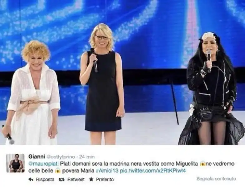 MARIA DE FILIPPI ORNELLA VANONI LOREDANA BERTE 