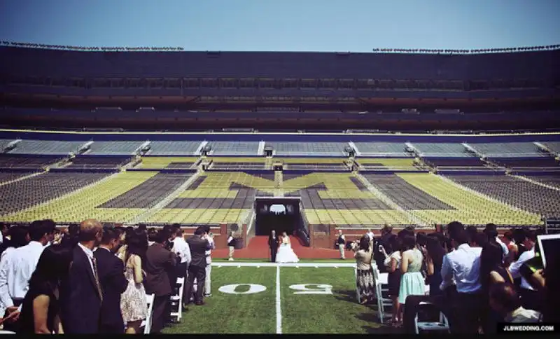 MATRIMONIO ALLO STADIO 