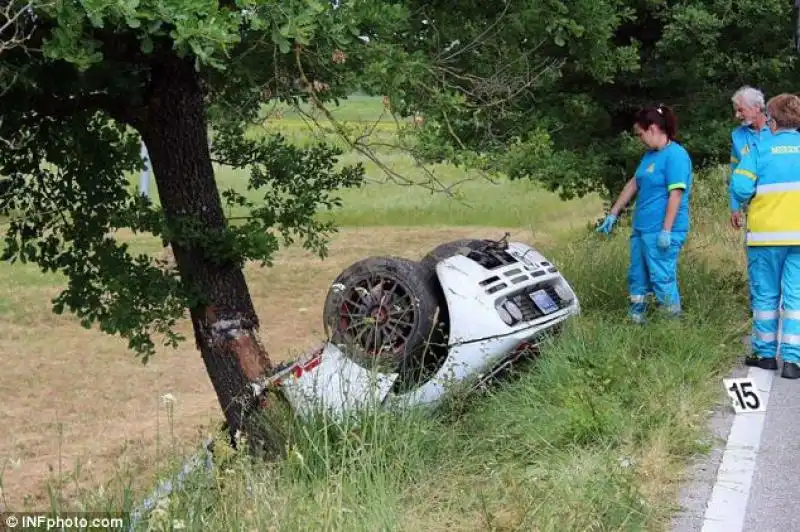 LA MCLAREN INCIDENTATA MR BEAN EROE INCIDENTE 