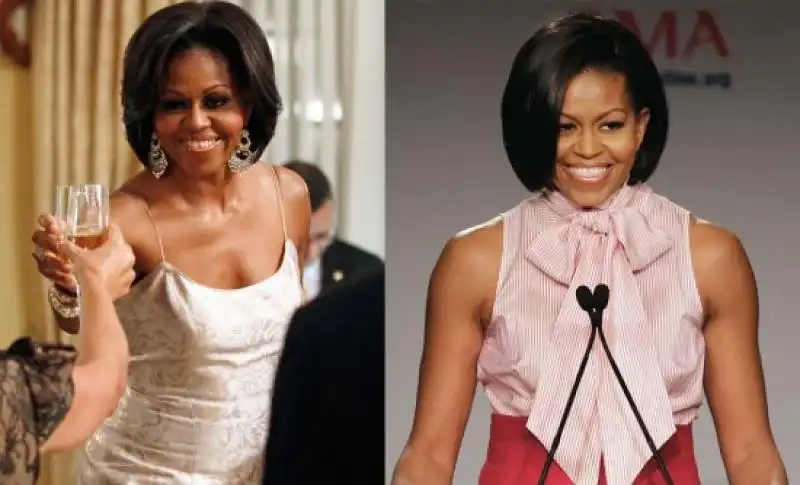 Michelle Obama vestita da L Wren Scott 