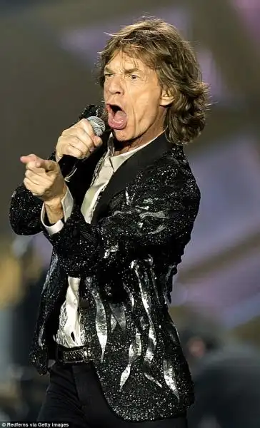 MICK JAGGER E IL CONCERTO DEI ROLLING STONES A OSLO 