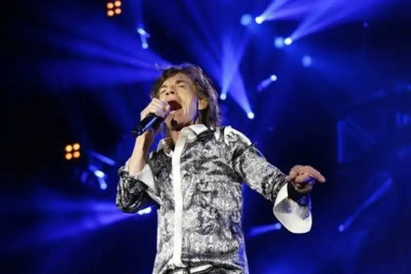 MICK JAGGER E IL CONCERTO DEI ROLLING STONES A OSLO 