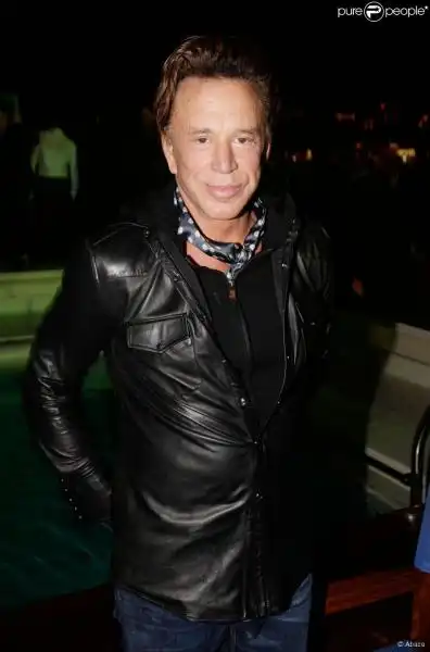 MICKEY ROURKE CANNES 