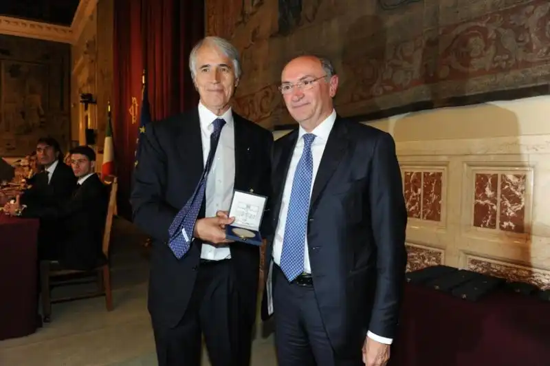 Premio Guido Carli Giovanni Malago e Federico Ghizzoni 