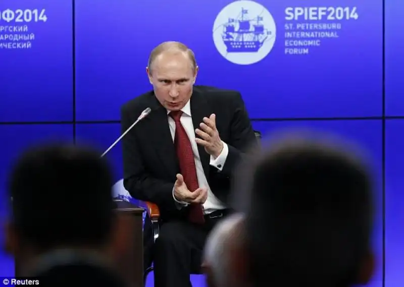 PUTIN PARLA DI EFFETTO BOOMERANG 