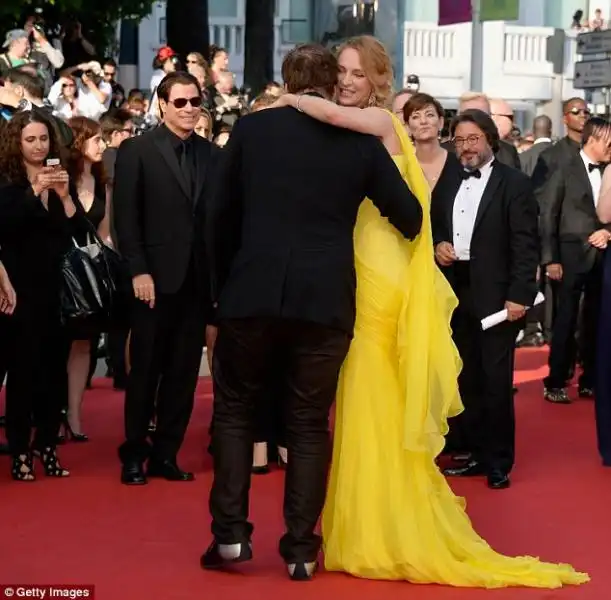 Uma e quentin hanno dormito nella stessa villa in Francia 