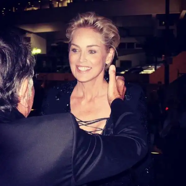 SHARON STONE ROBERTO CAVALLI 