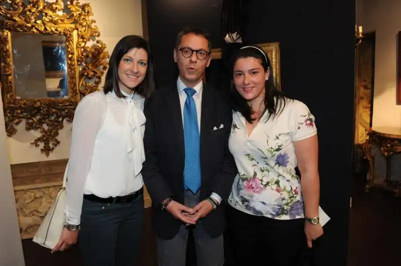 Le Sorelle Francesca e Claudia con Enrico Paoli 