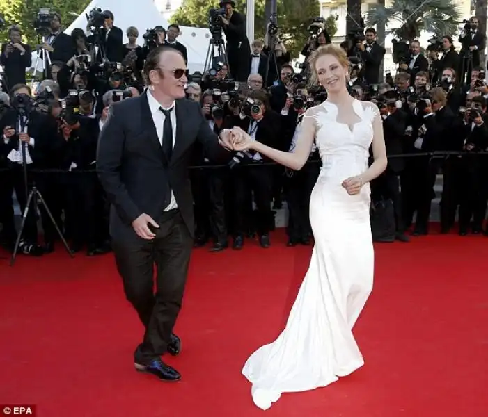 Tarantino e Thurman ballano sul red carpet 