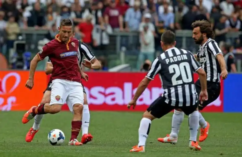 TOTTI IN ROMA JUVENTUS 