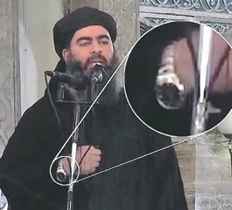 AL BAGHDADI CON IL ROLEX