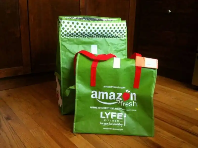 amazon fresh  consegna della spesa a casa