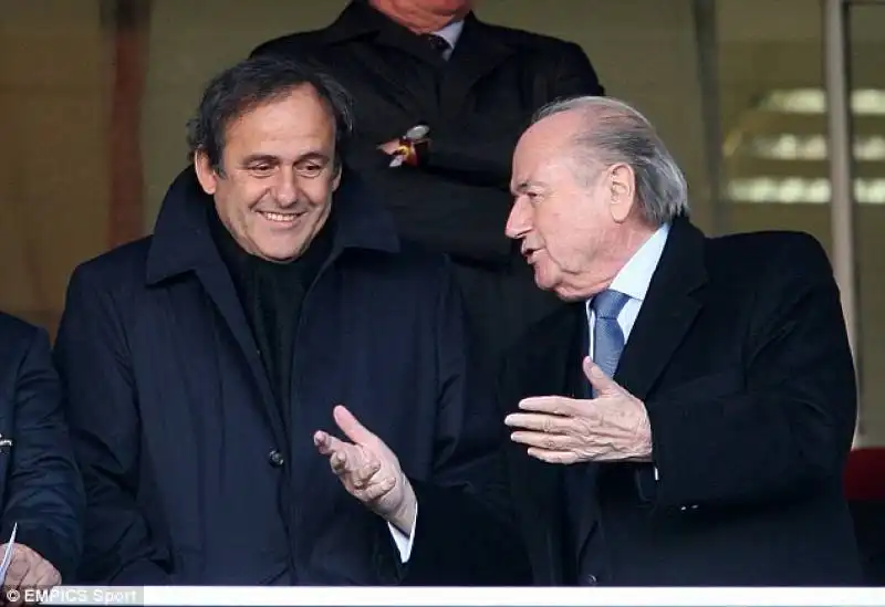 blatter con platini