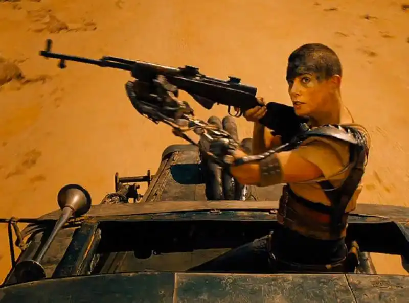 CHARLIZE THERON IN  FURY ROAD