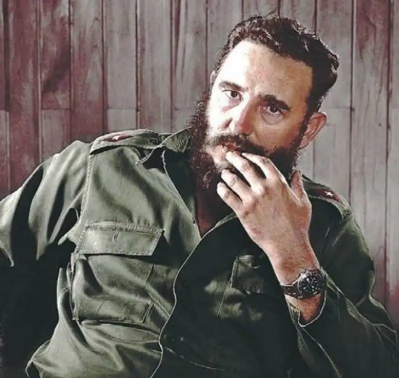 FIDEL CASTRO CON IL ROLEX