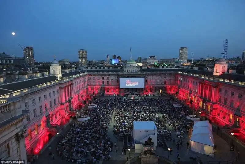 film4, evento che si tiene al somerest house. londra