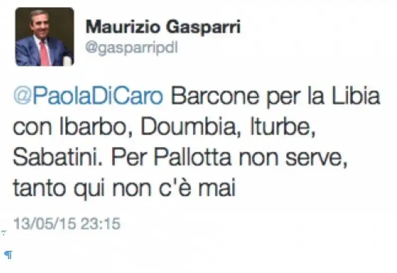 gasparri e le previsioni sportive