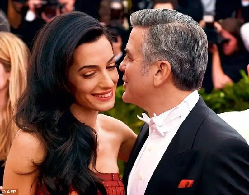 george e amal