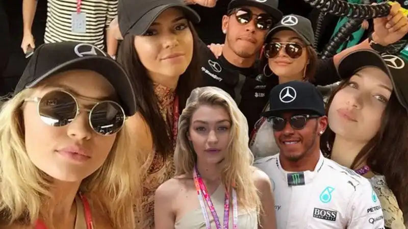 gigi hadid lewis hamilton