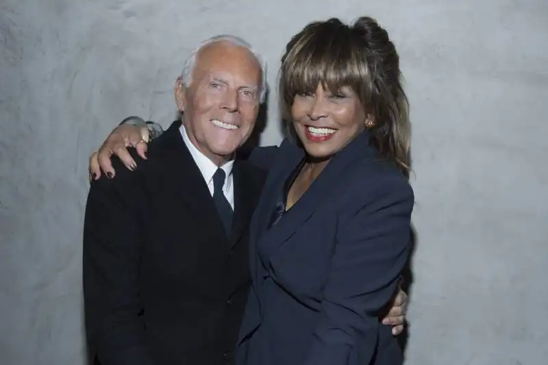 giorgio armani e tina turner