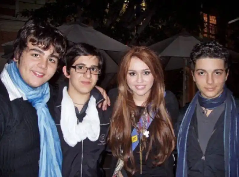 il volo con miley cyrus