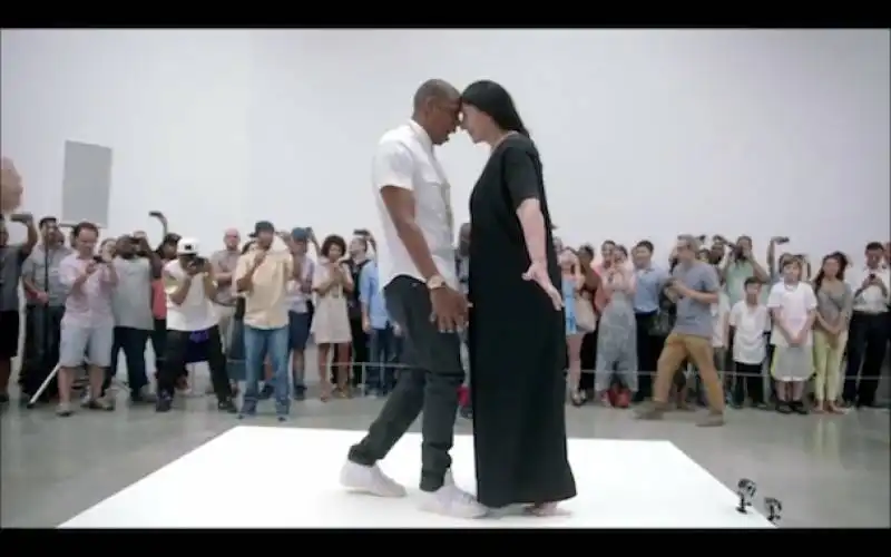 jay z e marina abramovic insieme