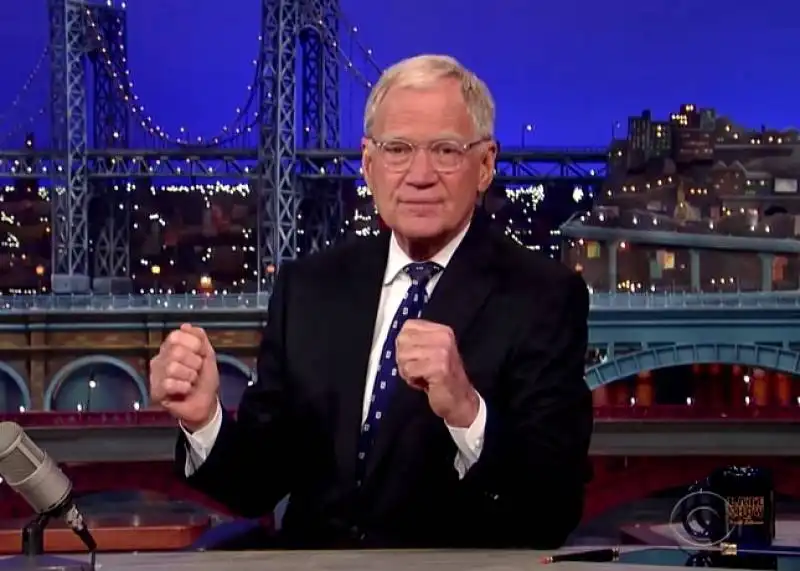 l addio di david letterman