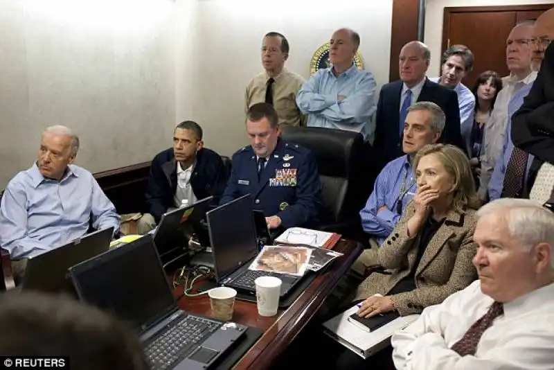 la situation room guarda il raid contro osama