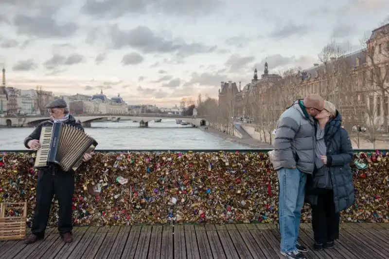 lucchetti  sul  pont  des arts