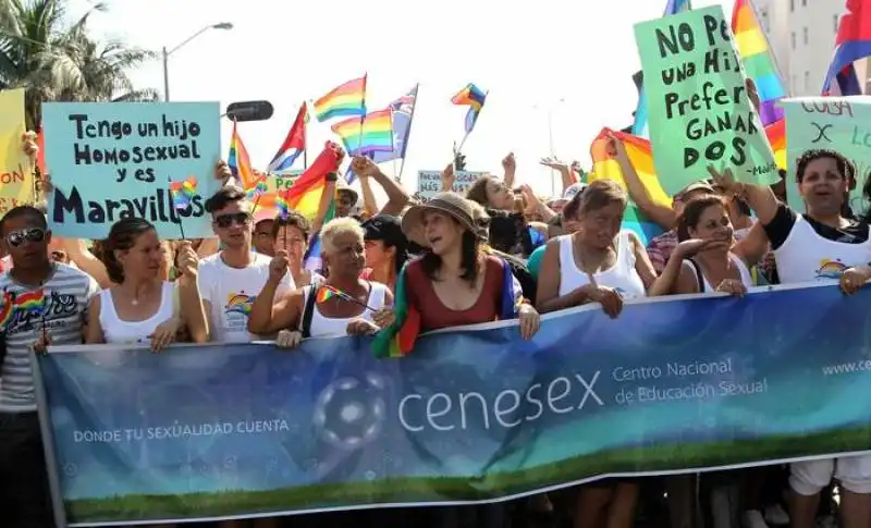 mariela castro gay pride cuba