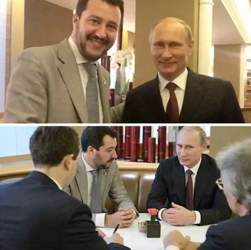 matteo salvini for putin