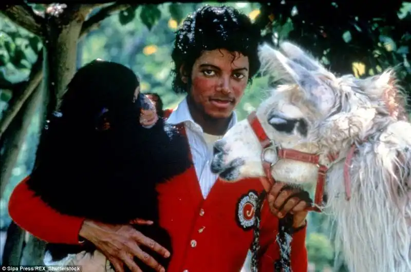 michael jackson con animali