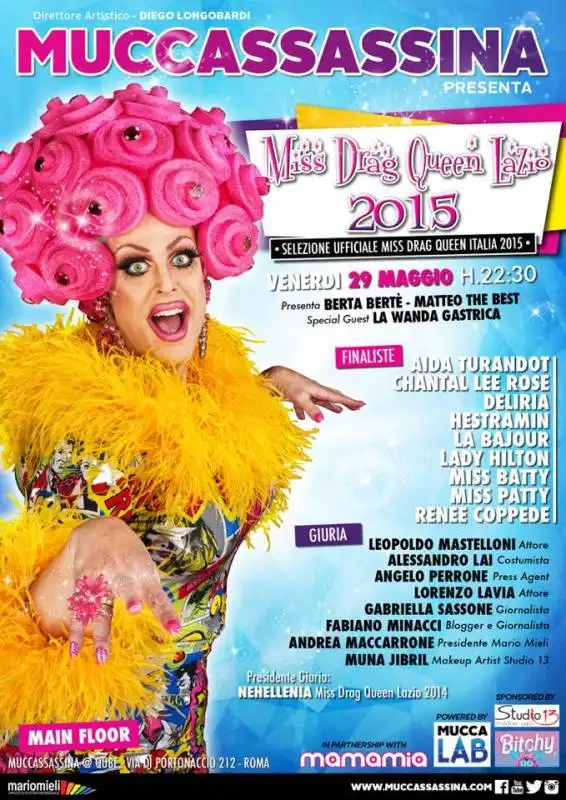 muccassassina miss drag lazio