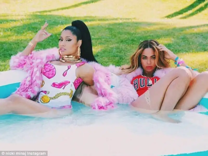 nicki minaj e beyonce