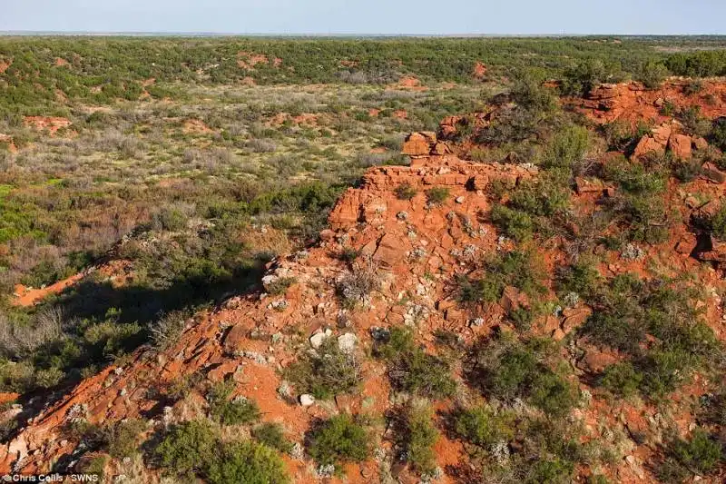 panorama sul waggoner ranch