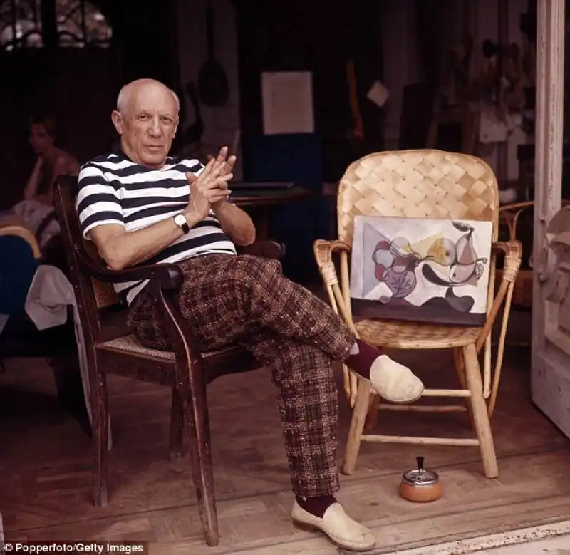 picasso nella villa di cannes