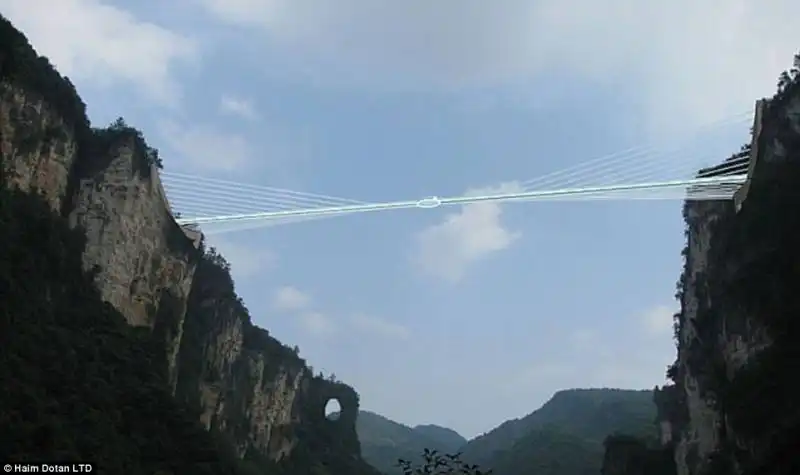 ponte nello zhangjiajie