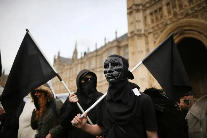 proteste durante l election day inglese