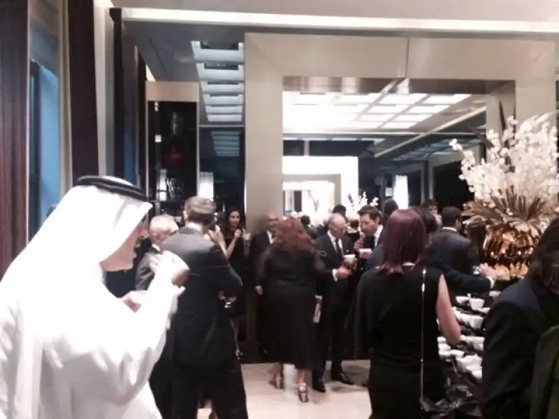 qatarini all inaugurazione hotel gallia milano  11