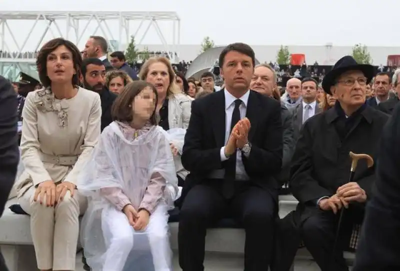 renzi family e napolitano