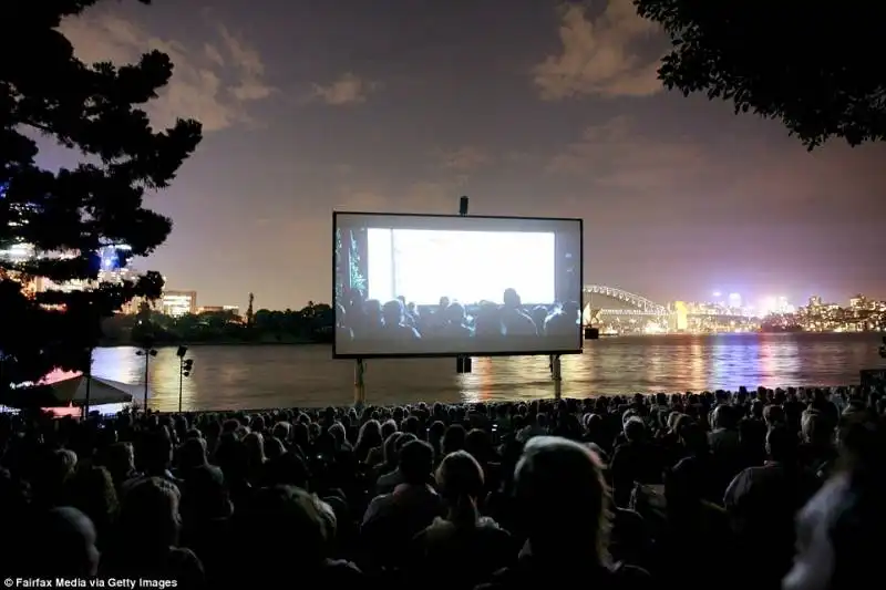 st george open air cinema. sydney, australia