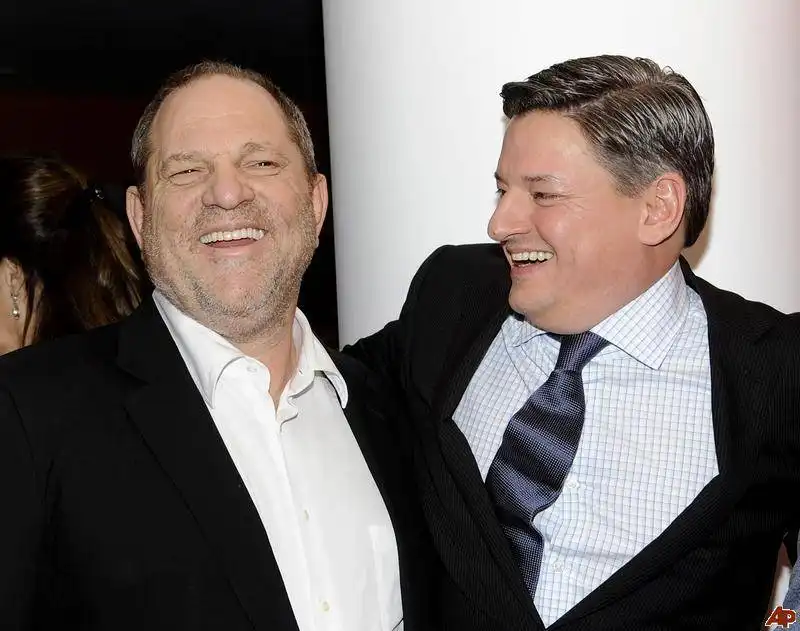 TED SARANDOS DI NETFLIX CON HARVEY WEINSTEIN