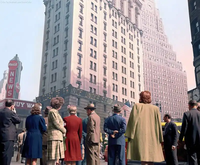 times square, d day, 1944 2