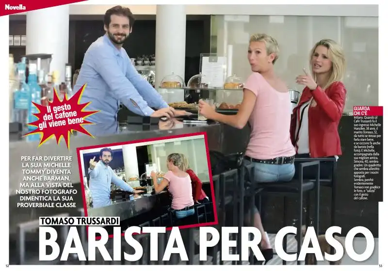 TOMASO TRUSSARDI BARISTA PER CASO