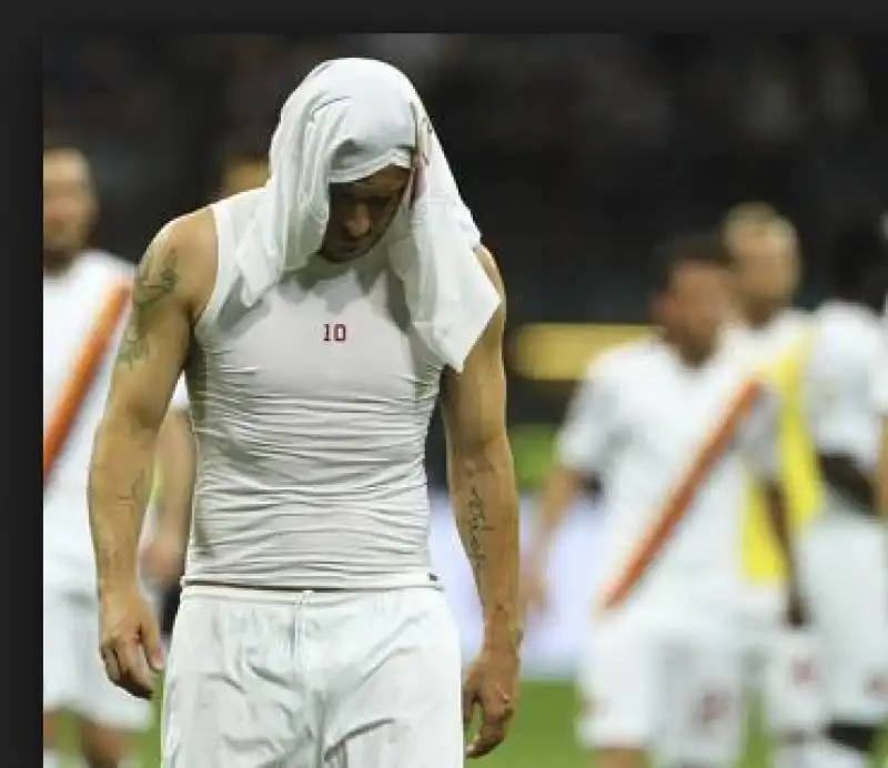 TOTTI COL TURBANTE